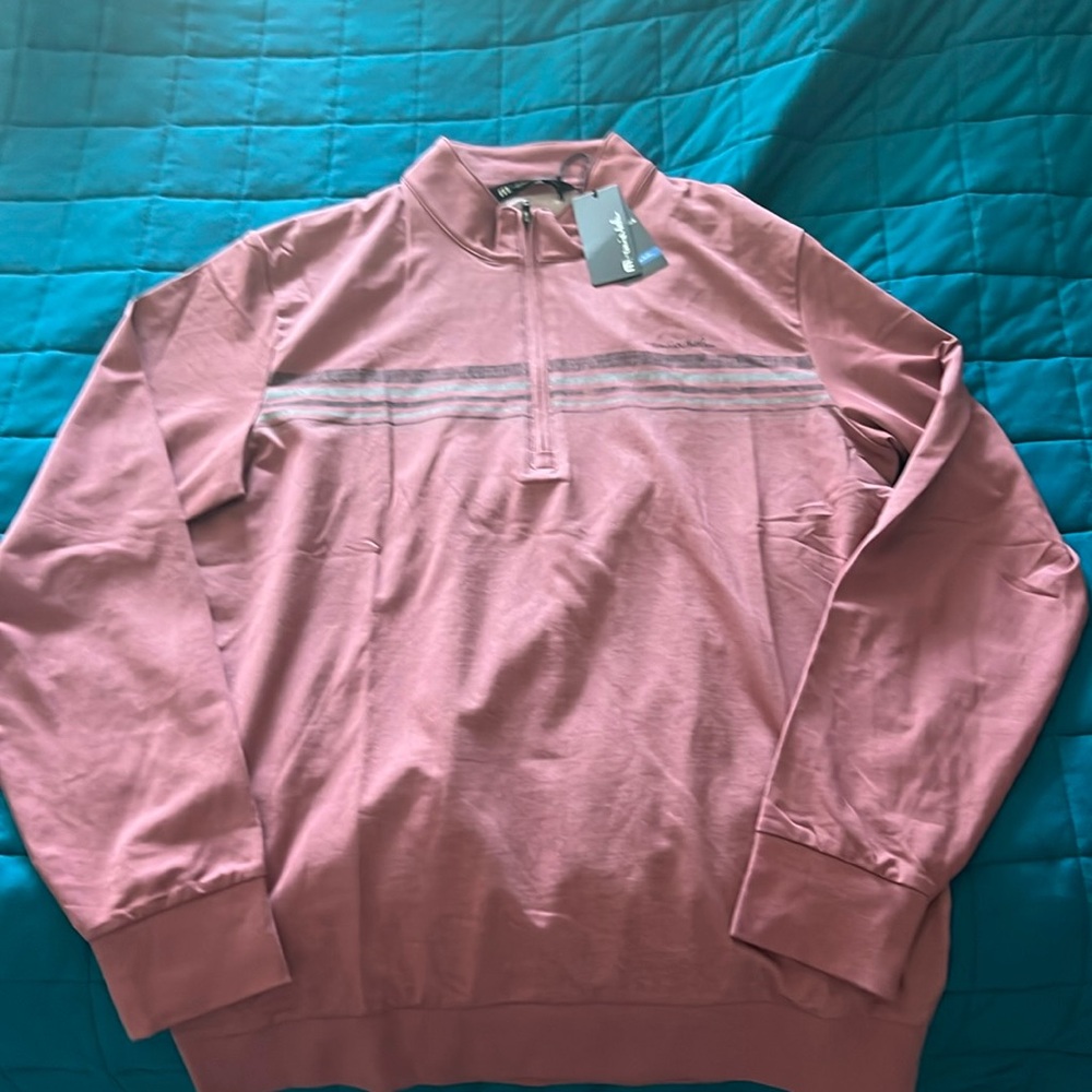 NWT TravisMathew quarter zip